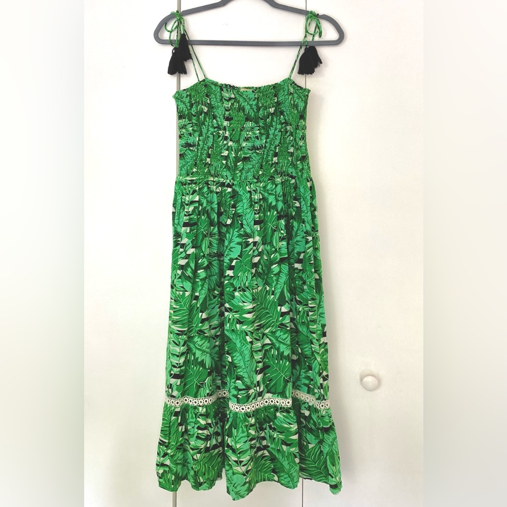 Playa Lucila tropical print dress